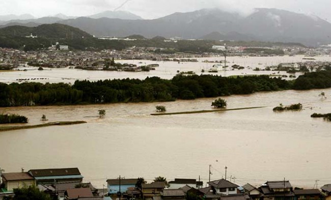 福知山 浸水 大雨