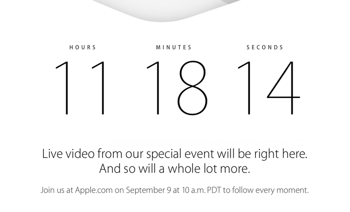 Apple　イベント　2014年9月10日